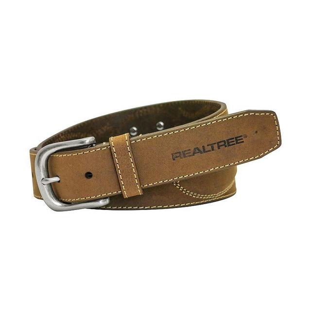 Mens Realtree Genuine Leather Belt Product Image