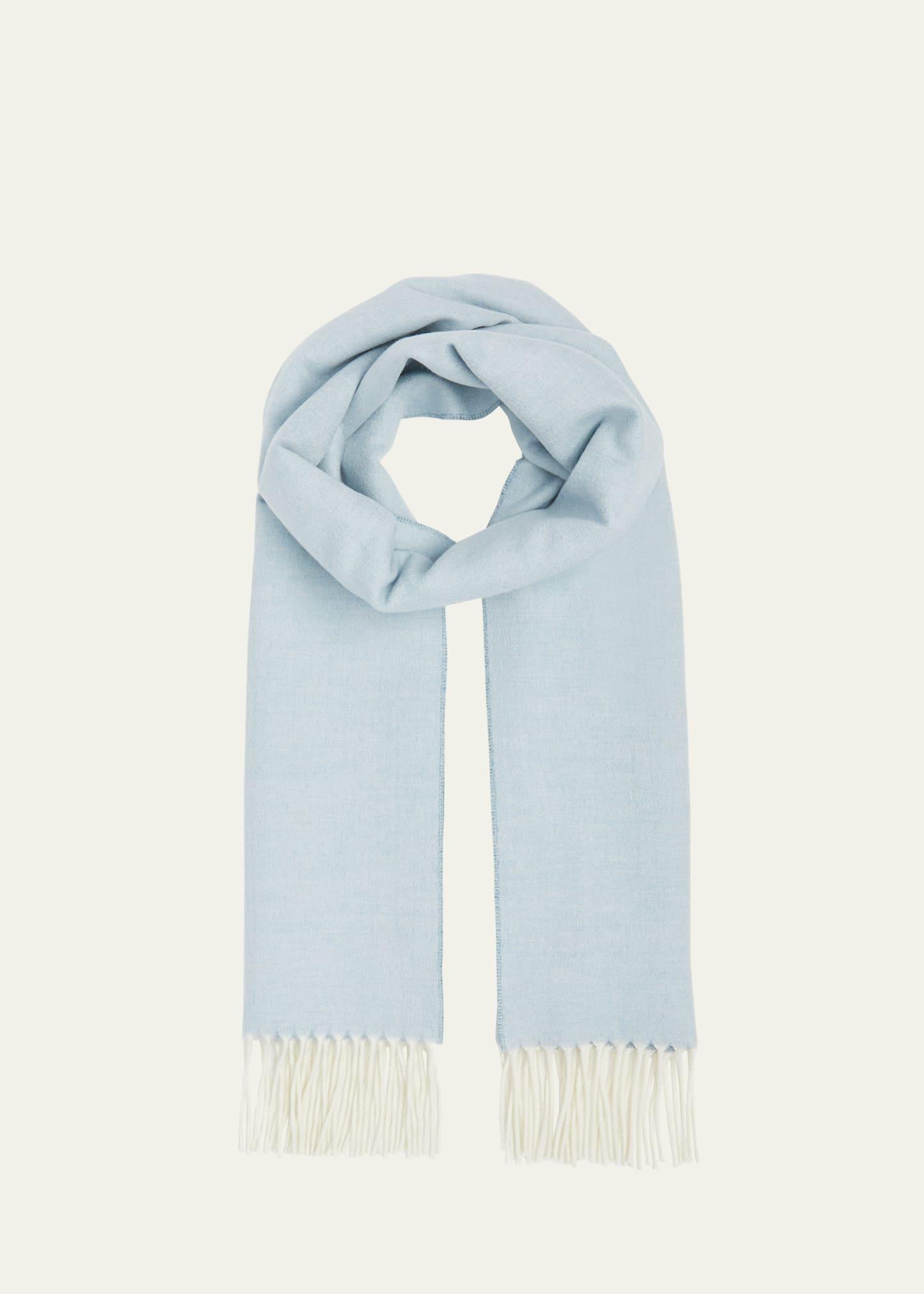 Womens Two-Tone Cashmere Scarf Product Image