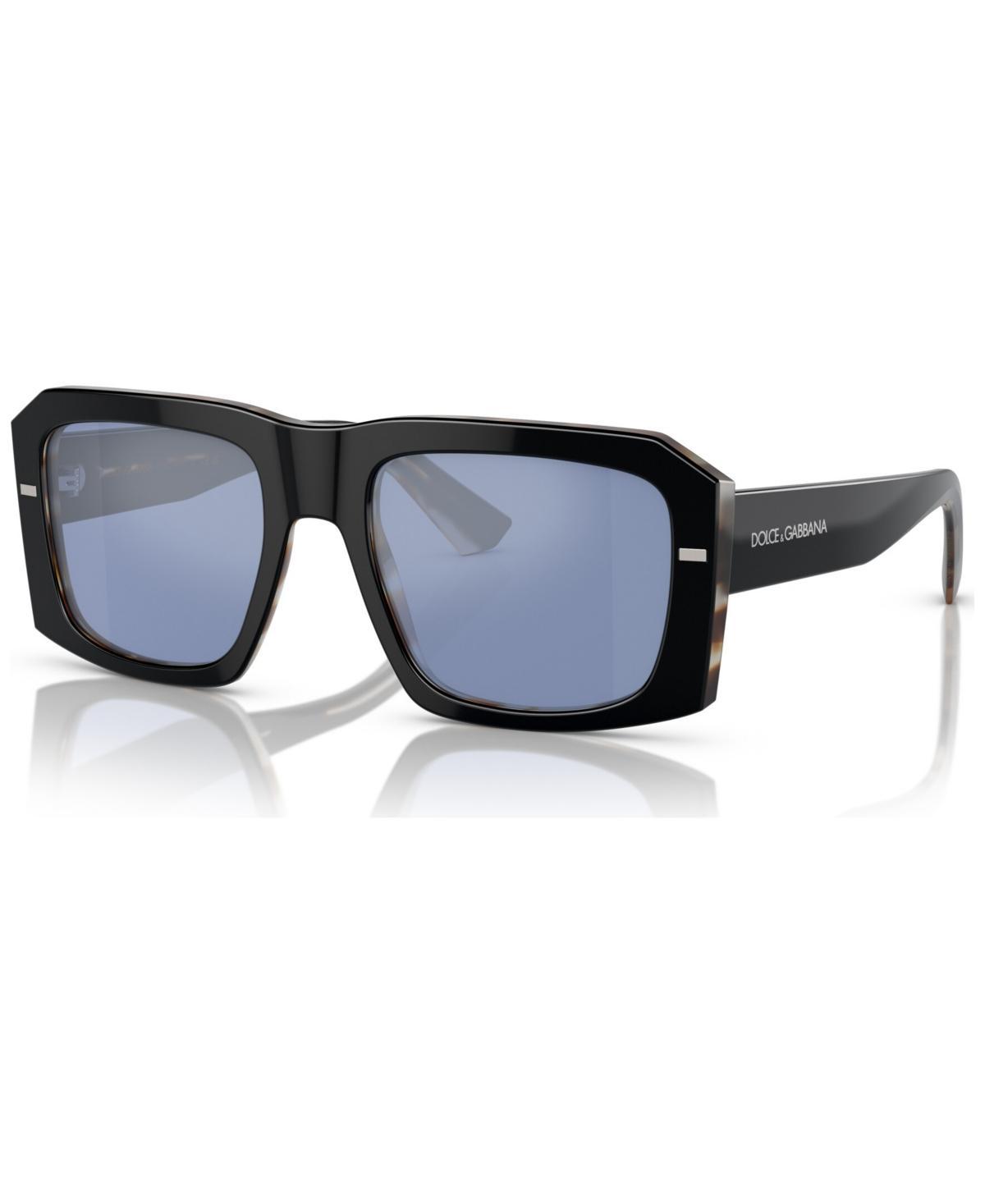 Dolce & Gabbana Men's Dg4430 Sunglasses, Blue, Large Product Image