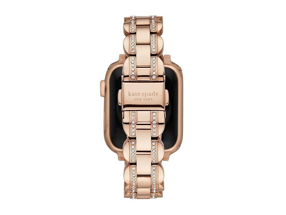 kate spade new york Pave Glitz Two-Hand Two-Tone Stainless Steel Bracelet Band for Apple Watch, 38mm, 40mm, 41mm Product Image