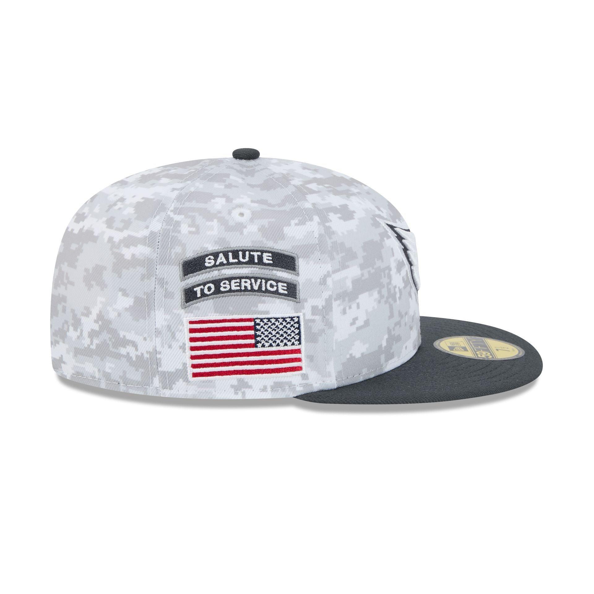 Arizona Cardinals 2024 Salute to Service 59FIFTY Fitted Hat Male Product Image