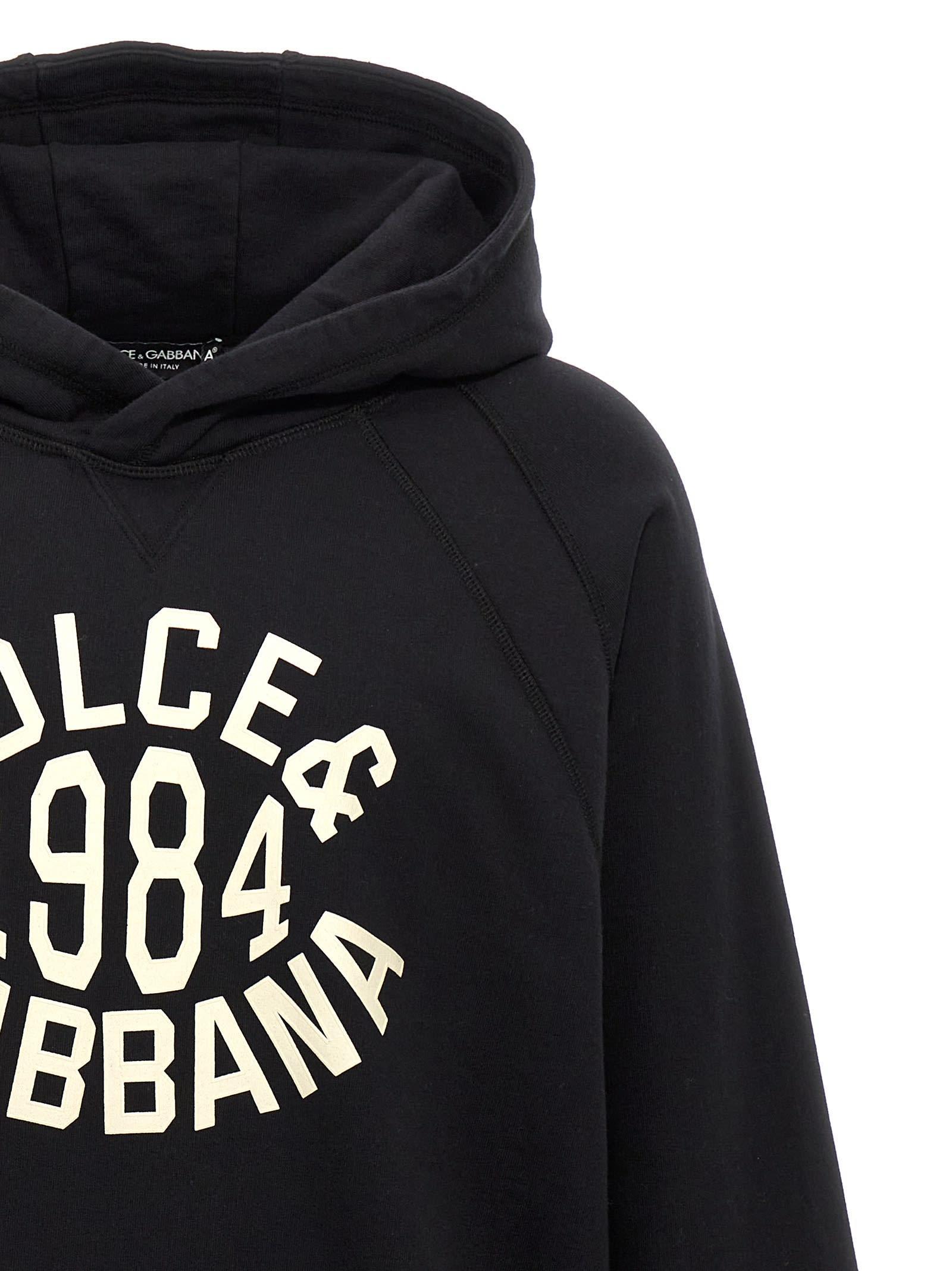 Logo Print Hoodie In Black Product Image