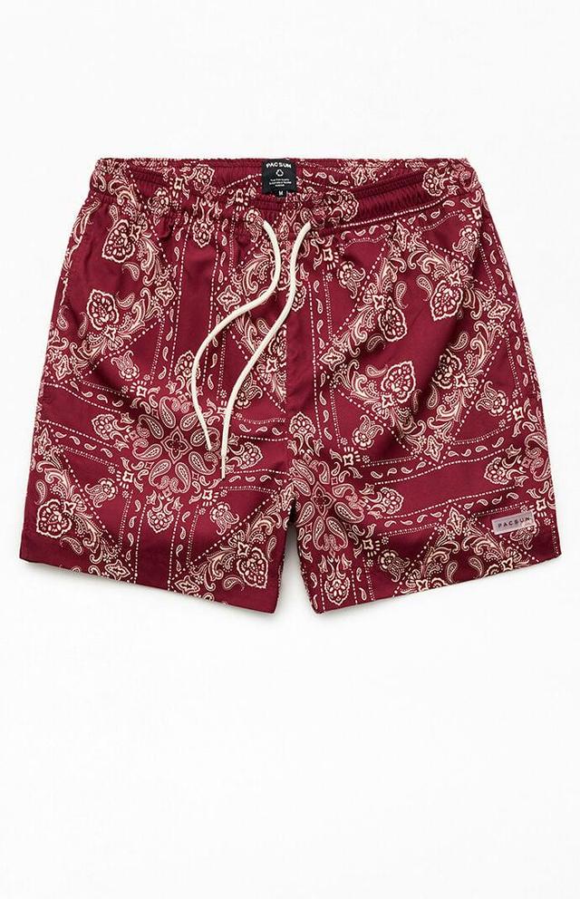 Men's Syndicate AOP 4.5 Swim Trunks Product Image