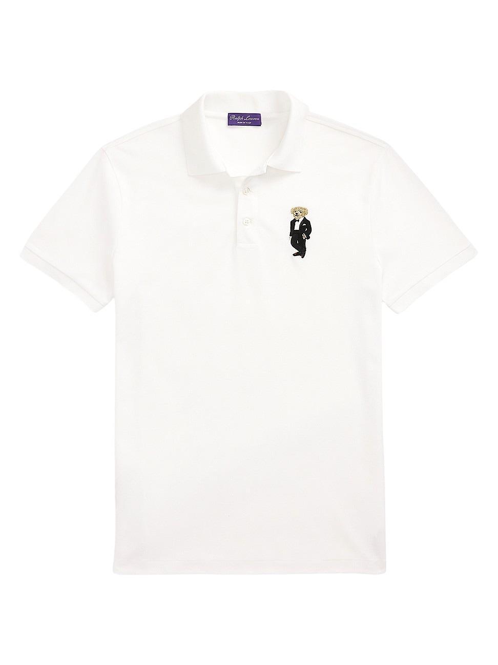 Mens Double-Mercerized Cotton Polo Shirt Product Image