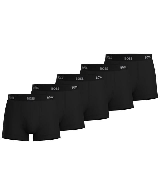 Boss Authentic Cotton Trunks, Pack of 5 Product Image