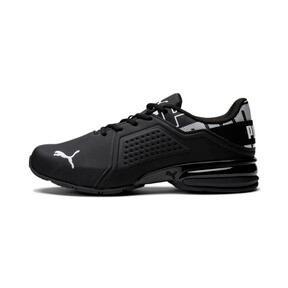 PUMA Viz Runner Repeat Men's Running Sneakers in Black/White Product Image