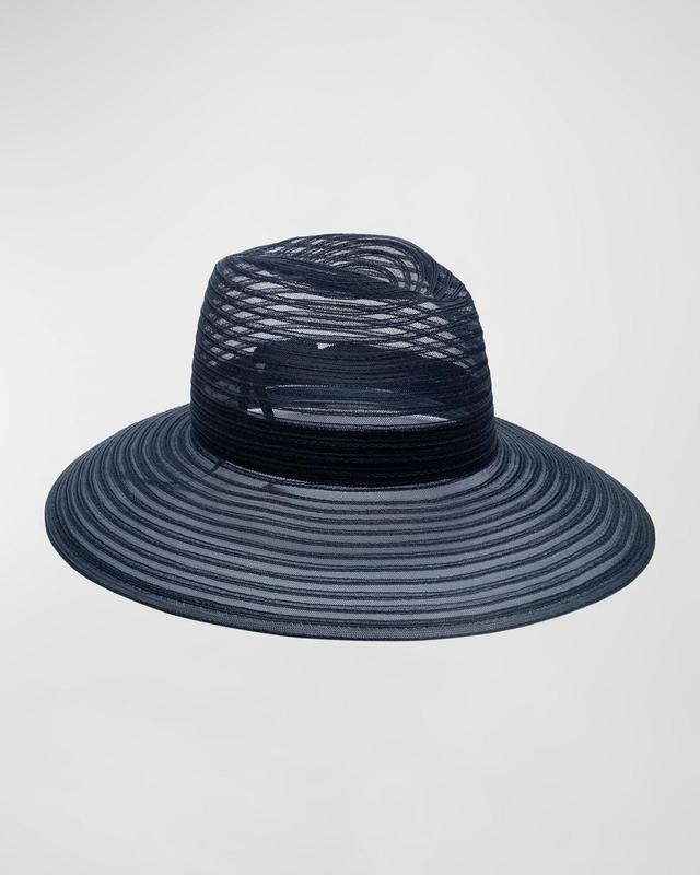 Womens Emmanuelle Packable Wide-Brim Fedora Product Image