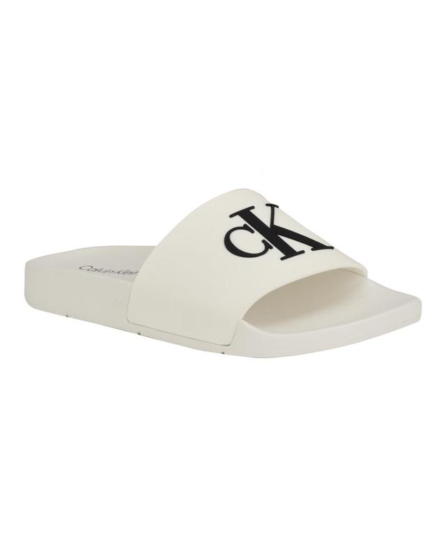 Calvin Klein Womens Arin Pool Slide Footbed Sandals Product Image