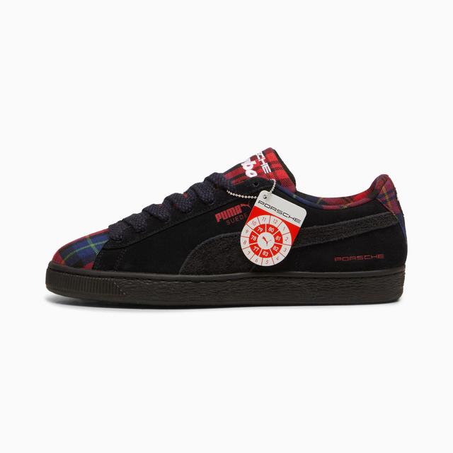 Porsche Legacy Suede Classic Tartan Sneakers Product Image