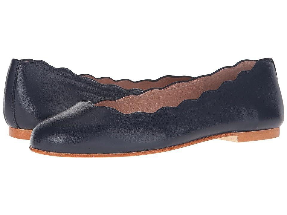 French Sole Jigsaw (Navy Nappa) Women's Flat Shoes Product Image