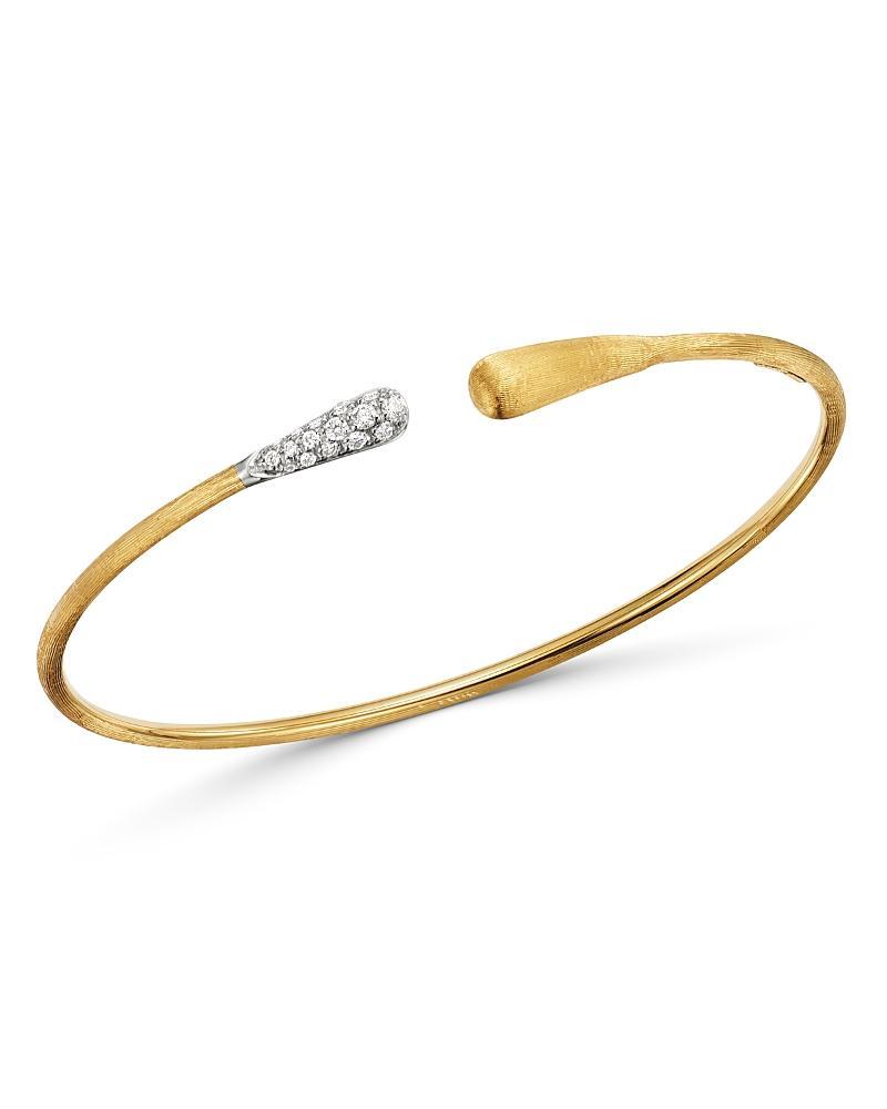 Womens Lucia Two-Tone 18K Gold & 0.15 TCW Diamond Cuff Product Image