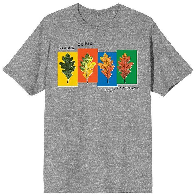 Mens Natural World Changing Tee Grey Product Image