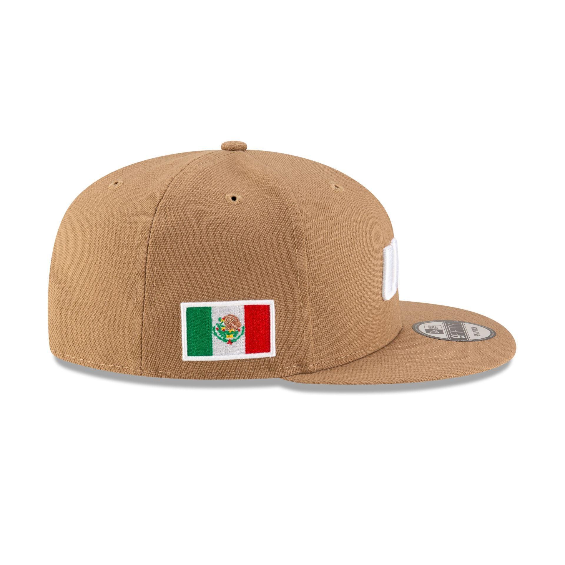 UFC Mexico Khaki 9FIFTY Snapback Hat Male Product Image