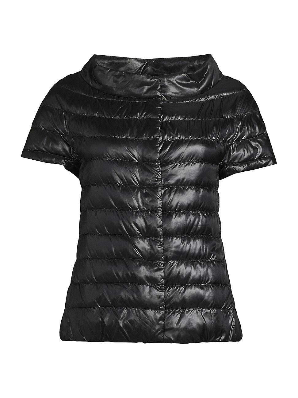 Womens Iconico Emilia Cap-Sleeve Down Puffer Jacket Product Image