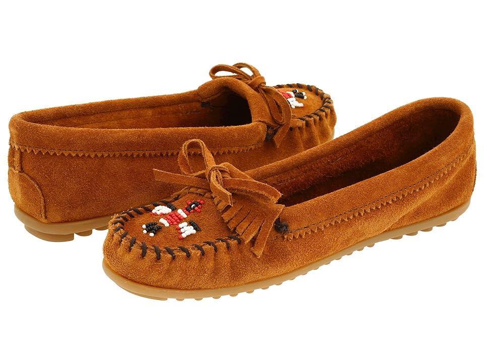 Minnetonka Thunderbird II Suede) Women's Moccasin Shoes Product Image