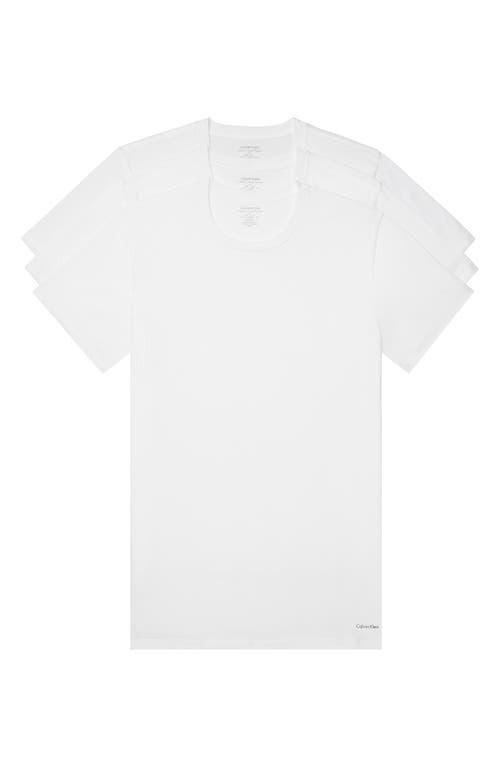 Calvin Klein 3-Pack Cotton Crewneck T-Shirt Product Image