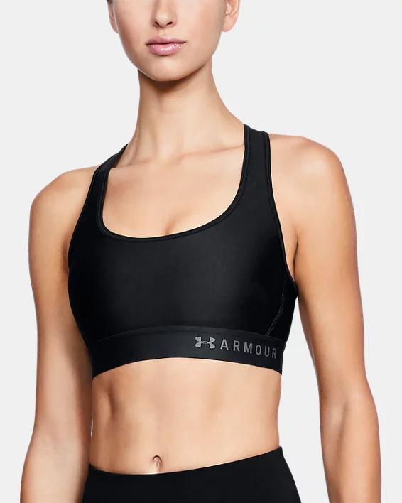 Women's Armour® Mid Crossback Sports Bra Product Image