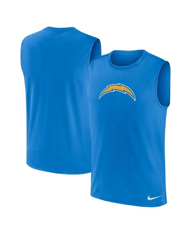 Mens Nike Powder Blue Los Angeles Chargers Blitz Legend Muscle Perform Tank Top Product Image