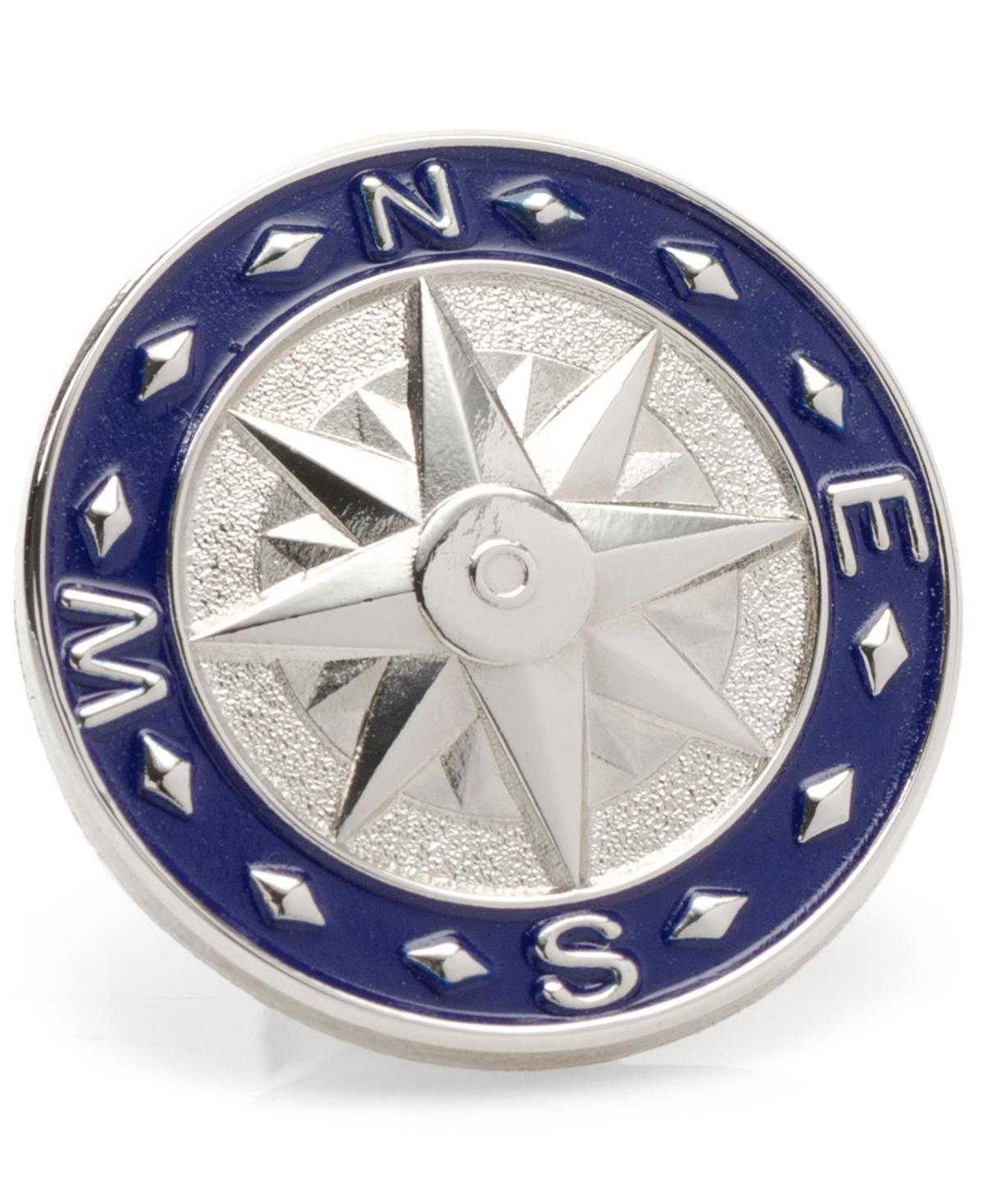 Cufflinks, Inc. Blue Compass Lapel Pin Product Image