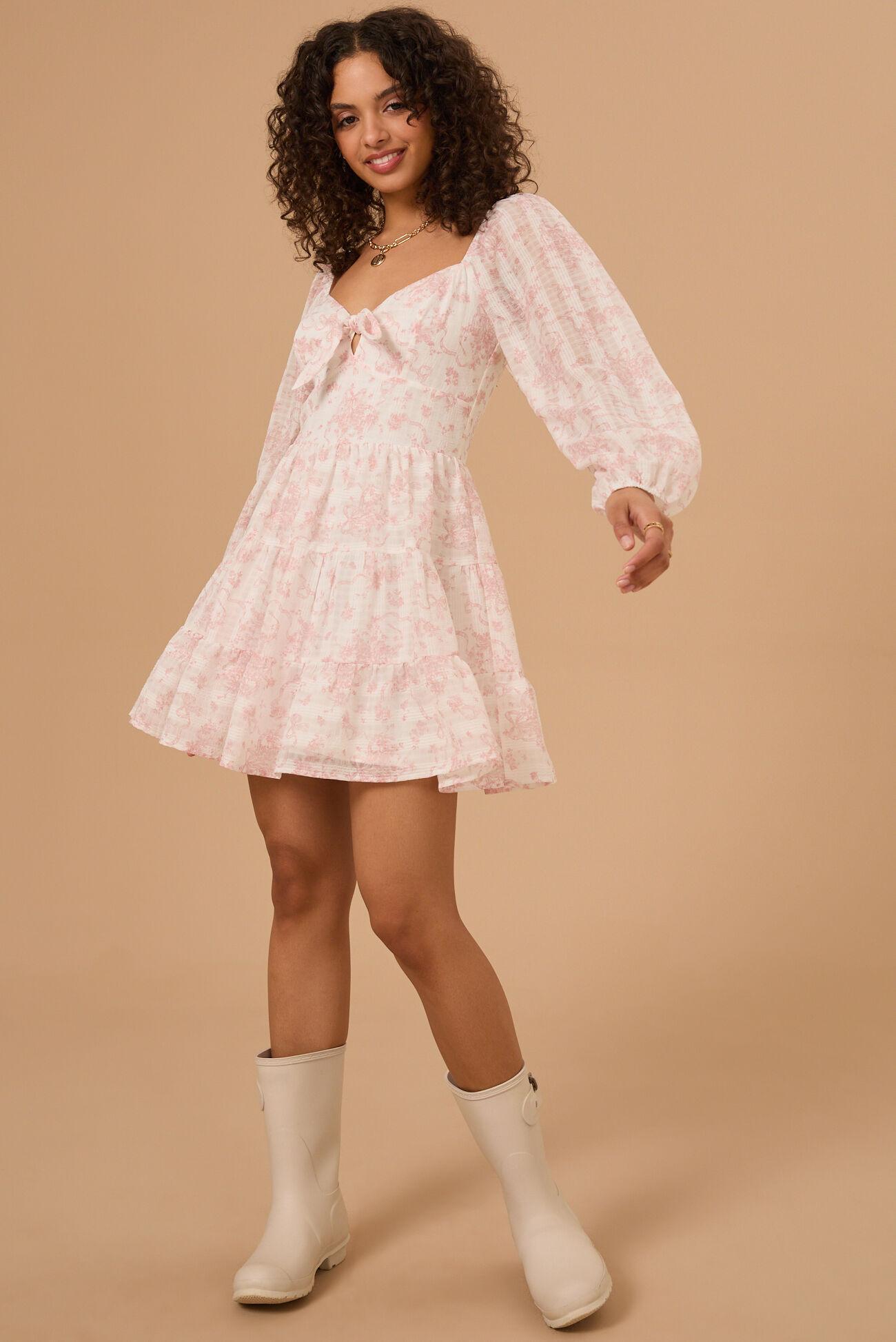 Eden Floral Mini Dress Product Image