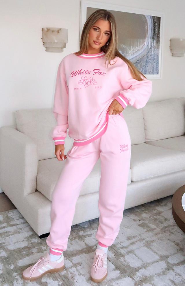 Taking A Break Sweatpants Pink Product Image