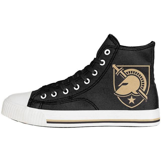 Mens FOCO Army Black Knights Big Logo High Top Canvas Shoes Product Image