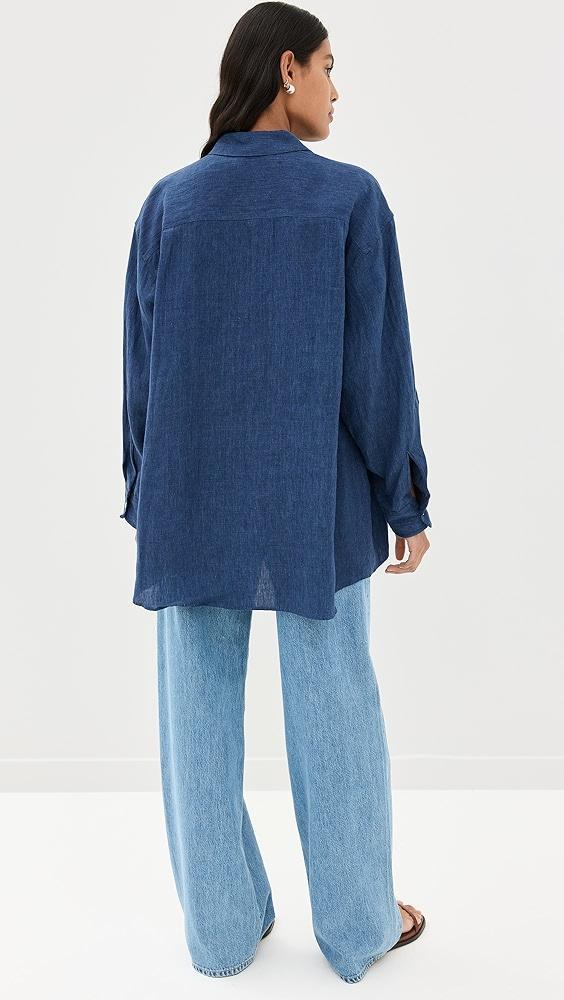 Jenni Kayne Relaxed Oversized Shirt | Shopbop Product Image