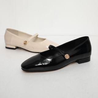 Faux Patent Mary Jane Flats product image