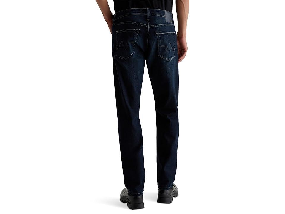 Mens Graduate Mid-Rise Straight-Leg Jeans Product Image