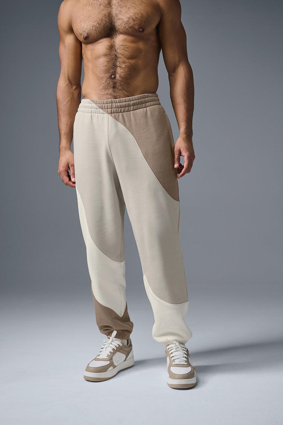 Make Waves Sweatpant - Ivory/Bone/Gravel Male Product Image