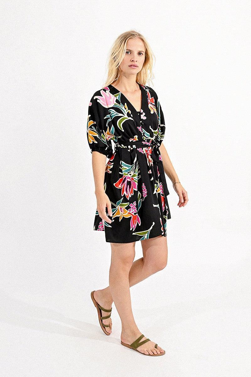 Mini Belted Shirt Dress Product Image