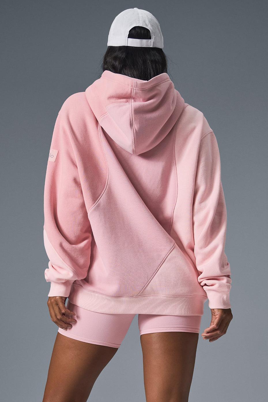 Make Waves Hoodie - Sunset Pink Tonal Female Product Image