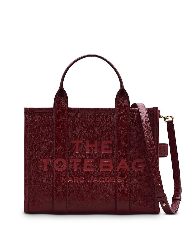 Womens The Leather Medium Tote Product Image