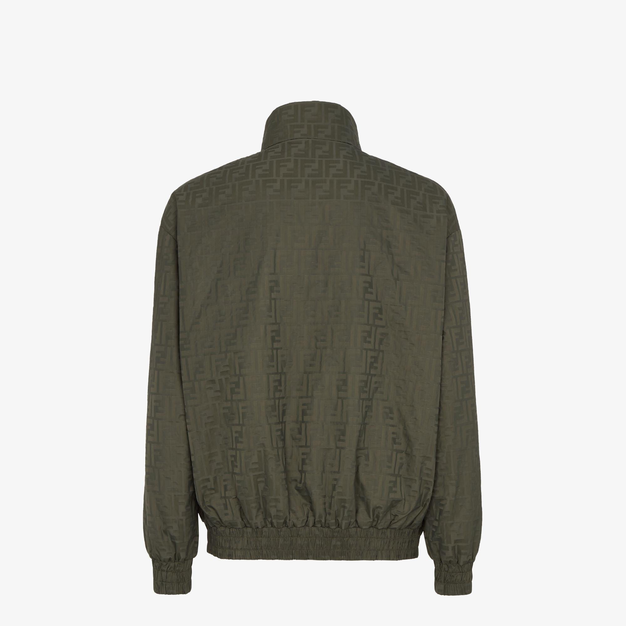 Bomber jacketGreen FF nylon bomber jacket Product Image