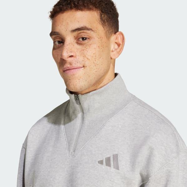 ALL SZN Fleece Quarter-Zip Crew Sweatshirt Product Image