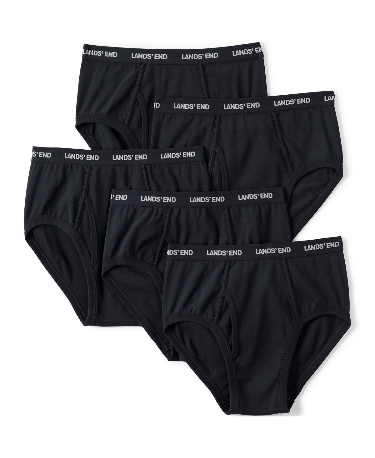 Lands End Mens Knit Briefs 5 Pack Product Image