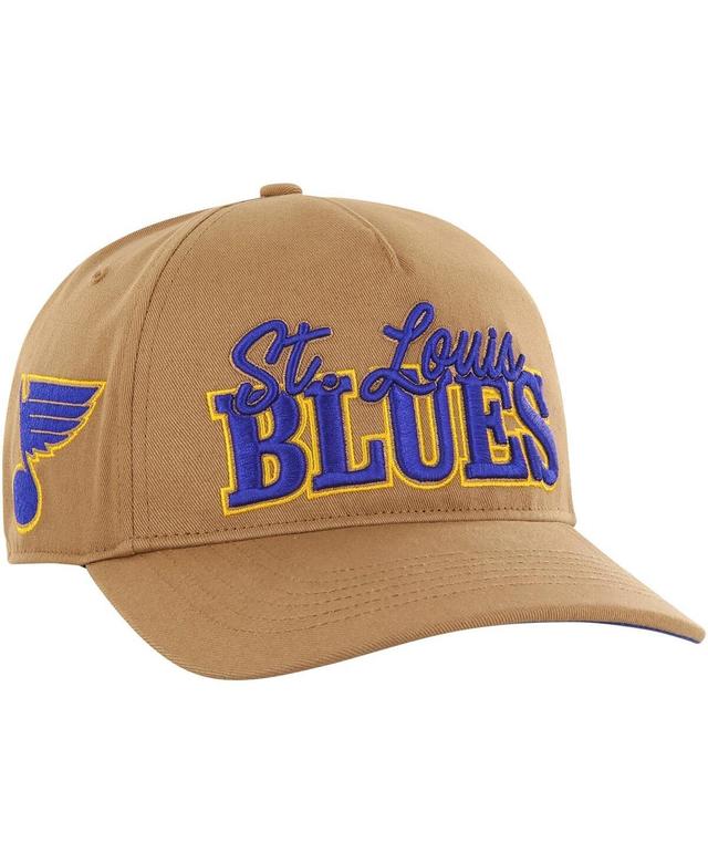 Mens 47 Brand Tan St. Louis Blues Barnes Hitch Adjustable Hat Product Image