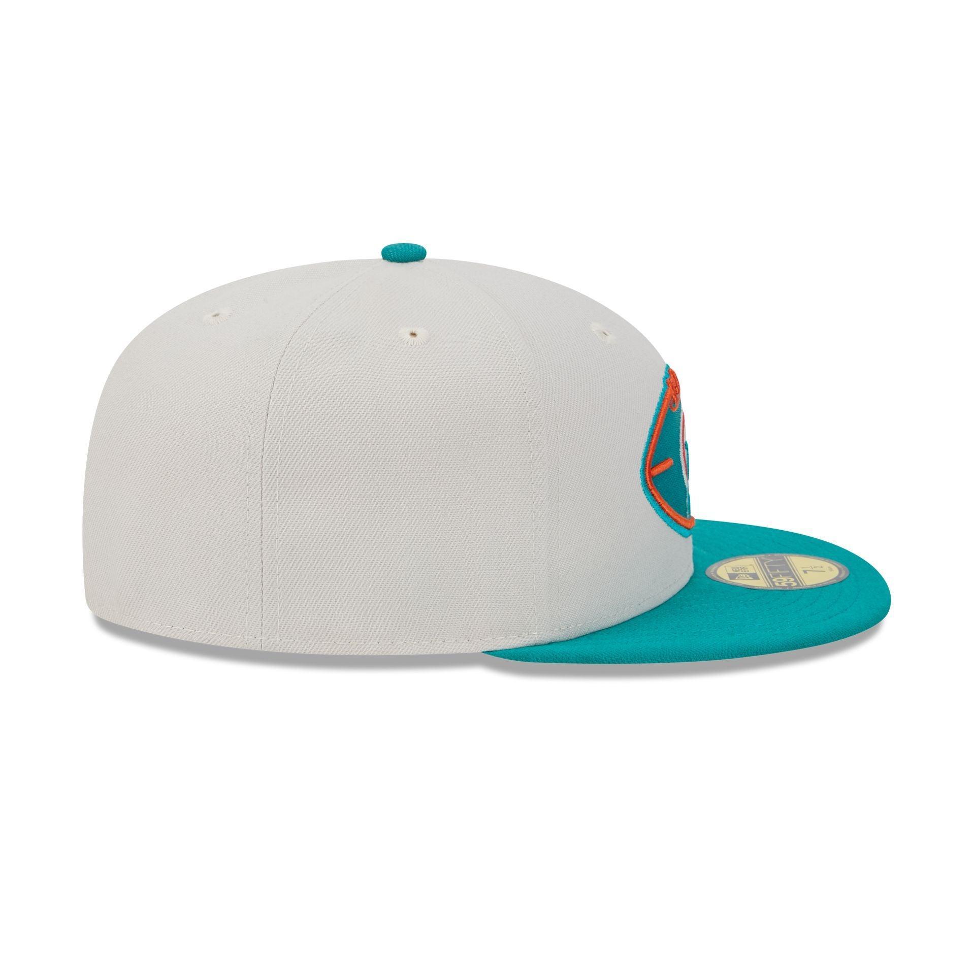 Miami Dolphins 2024 Historic Sideline 59FIFTY Fitted Hat Male Product Image