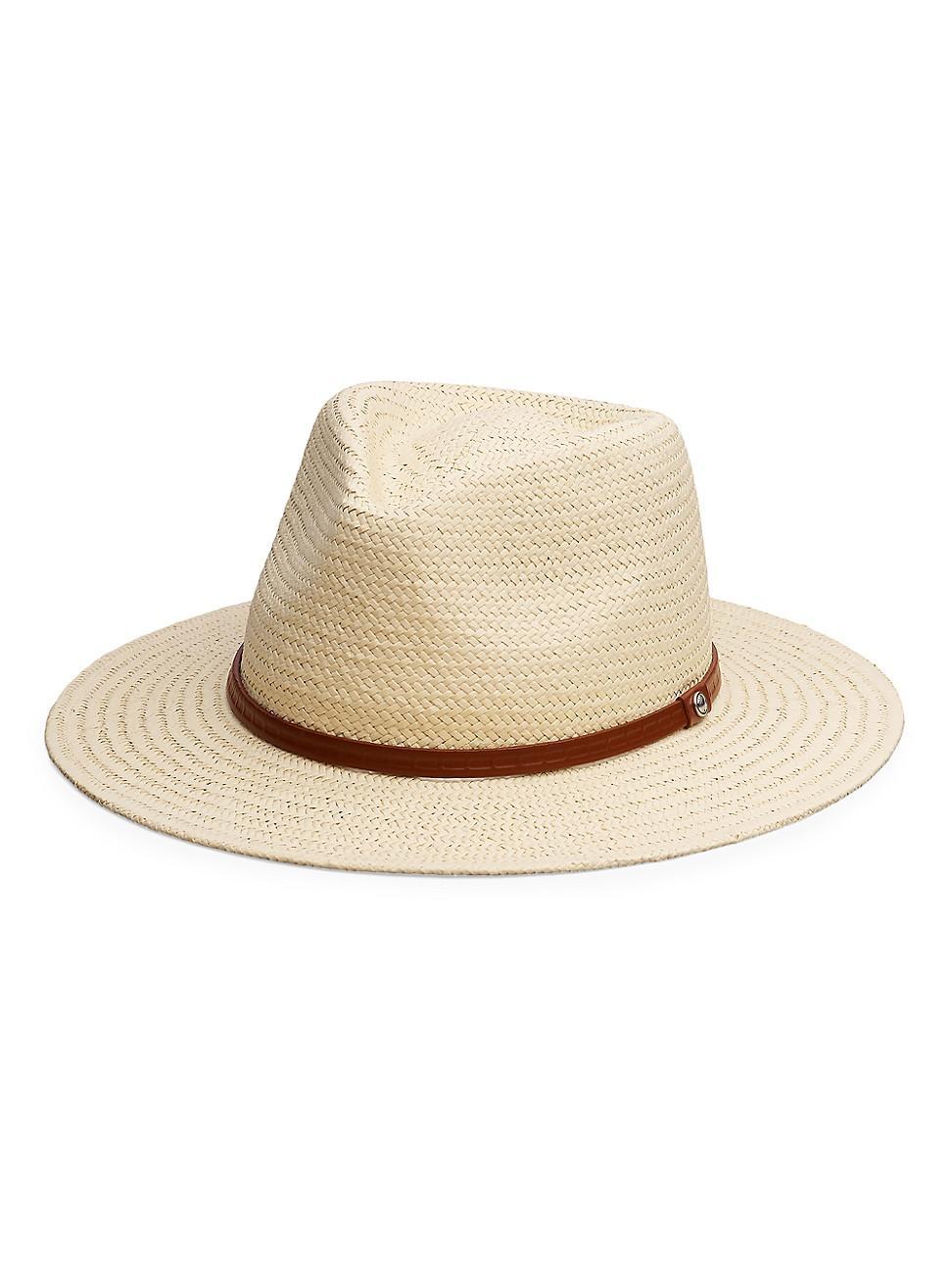 rag & bone Packable Straw Fedora Product Image