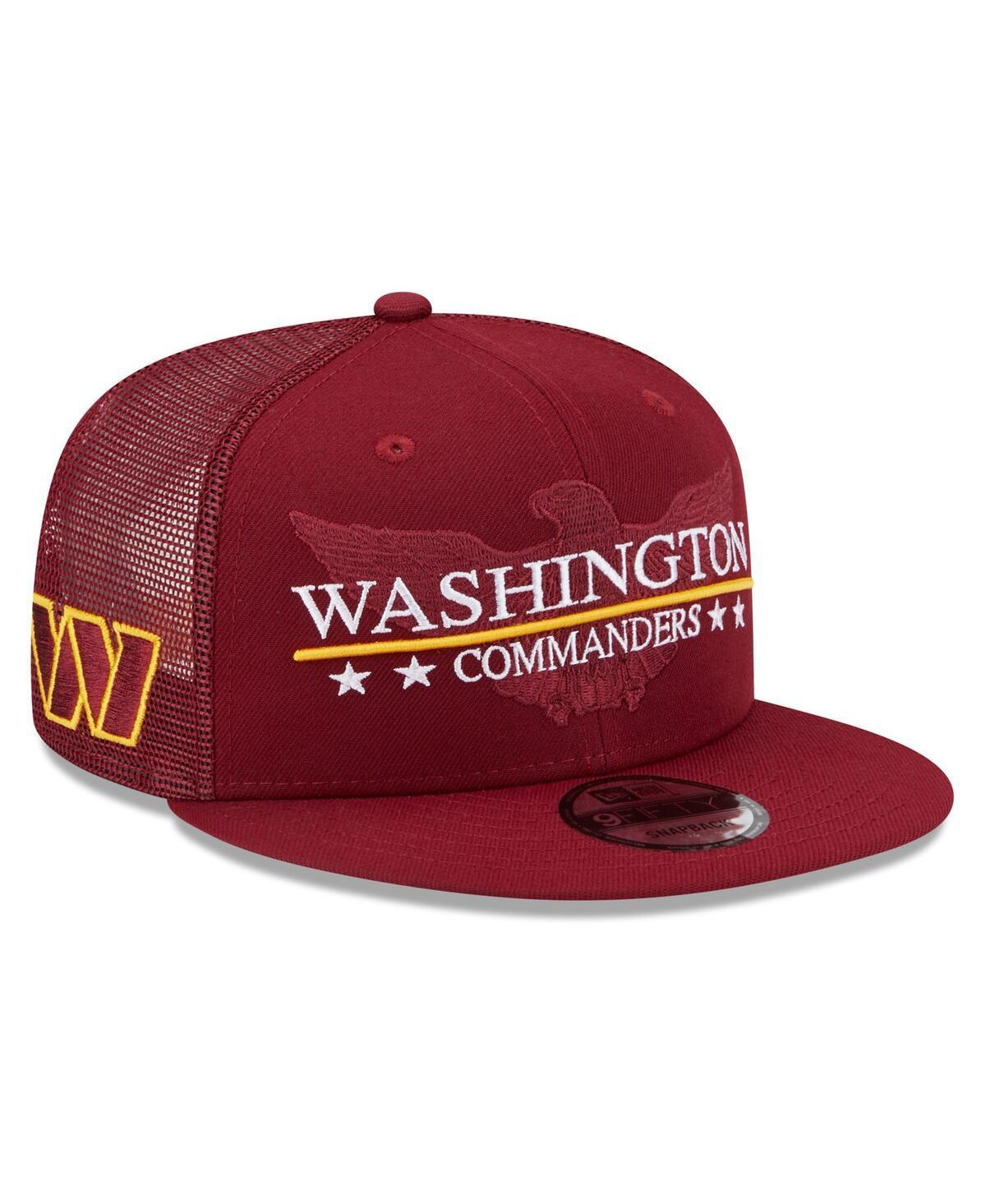 Mens New Era Burgundy Washington Commanders Totem 9FIFTY Snapback Hat Product Image