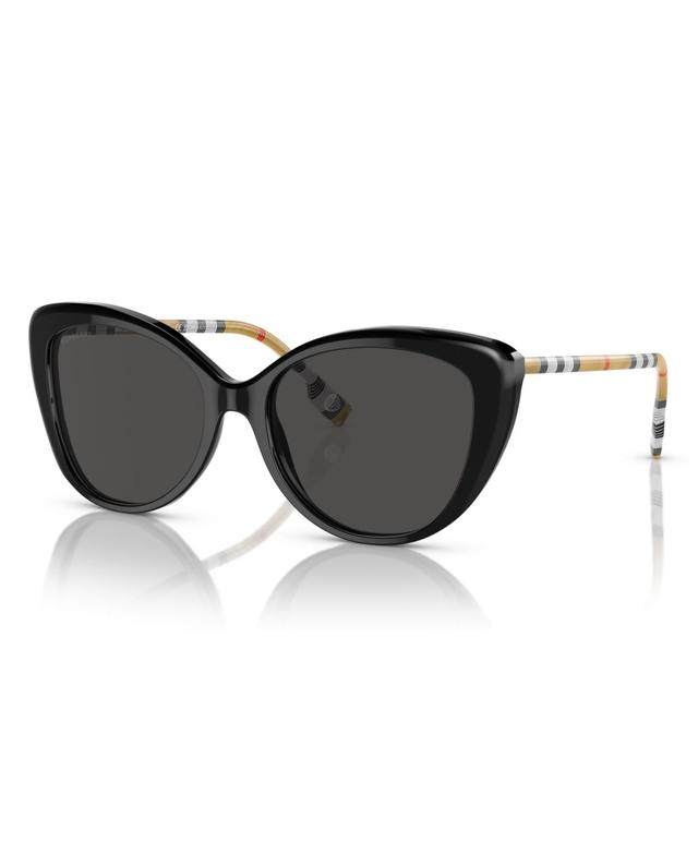 Womens Havana 55MM Square Sunglasses Product Image