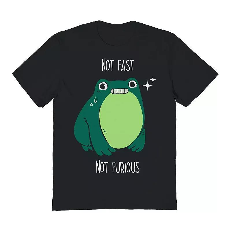 Mens COLAB89 by Threadless Not Fast Not Furious Frog Graphic Tee Product Image