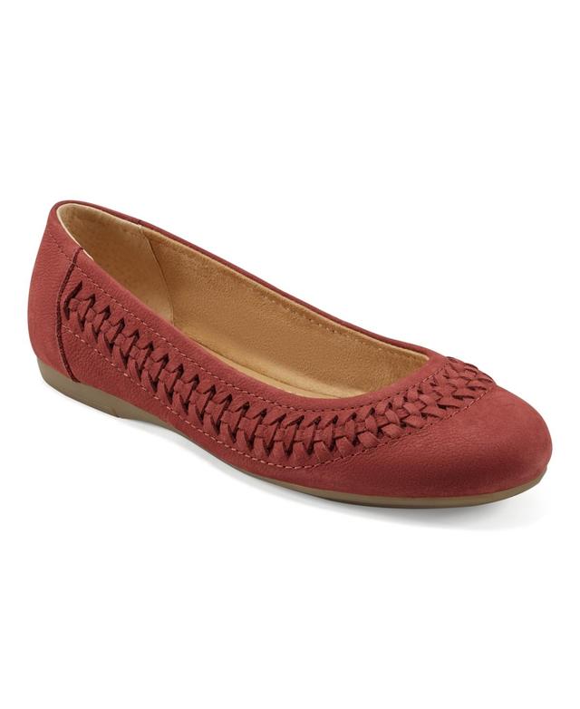 Earth Womens Jett Woven Round Toe Slip-on Dress Flats Product Image