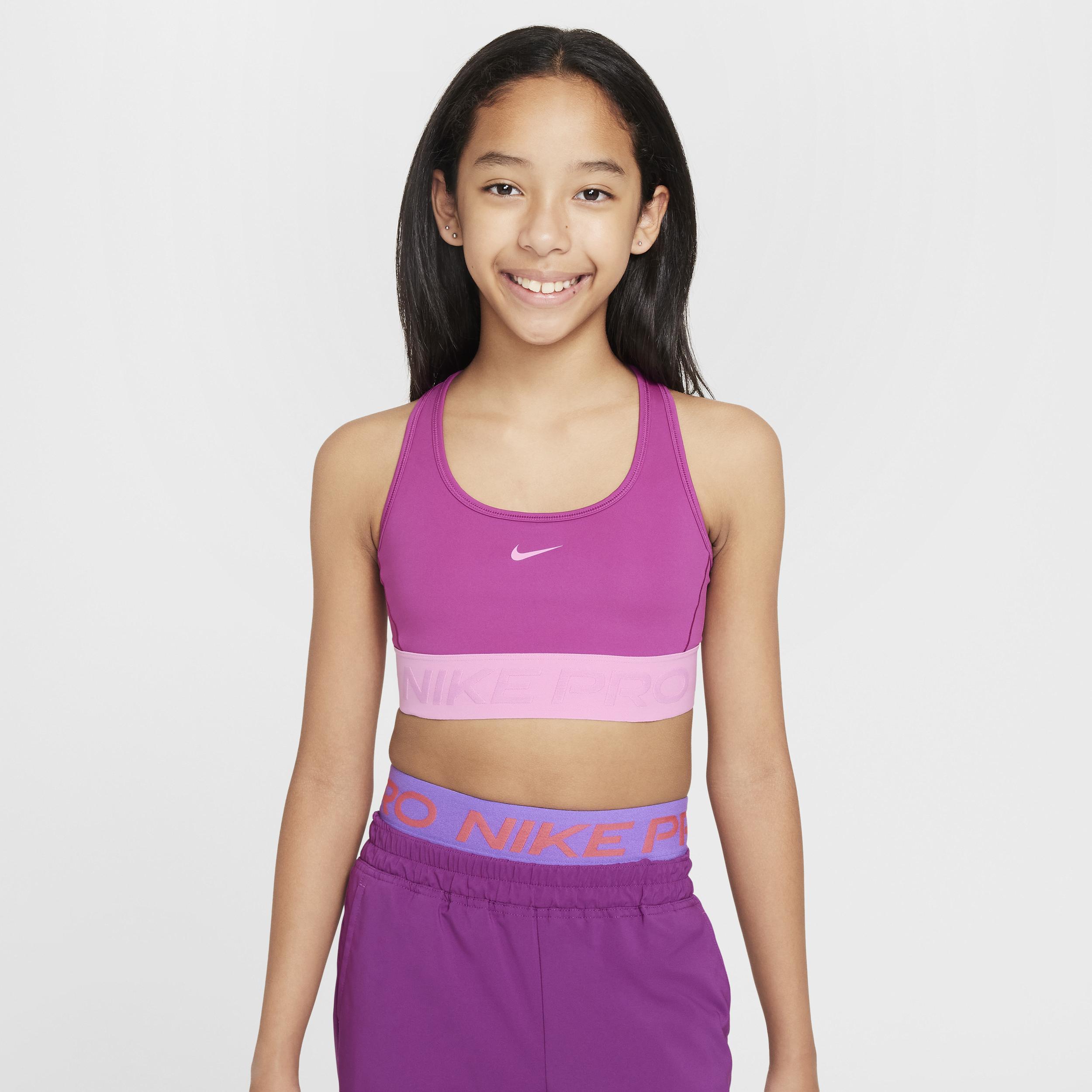 Womens Nike Pro Swoosh Girls Sports Bra Product Image