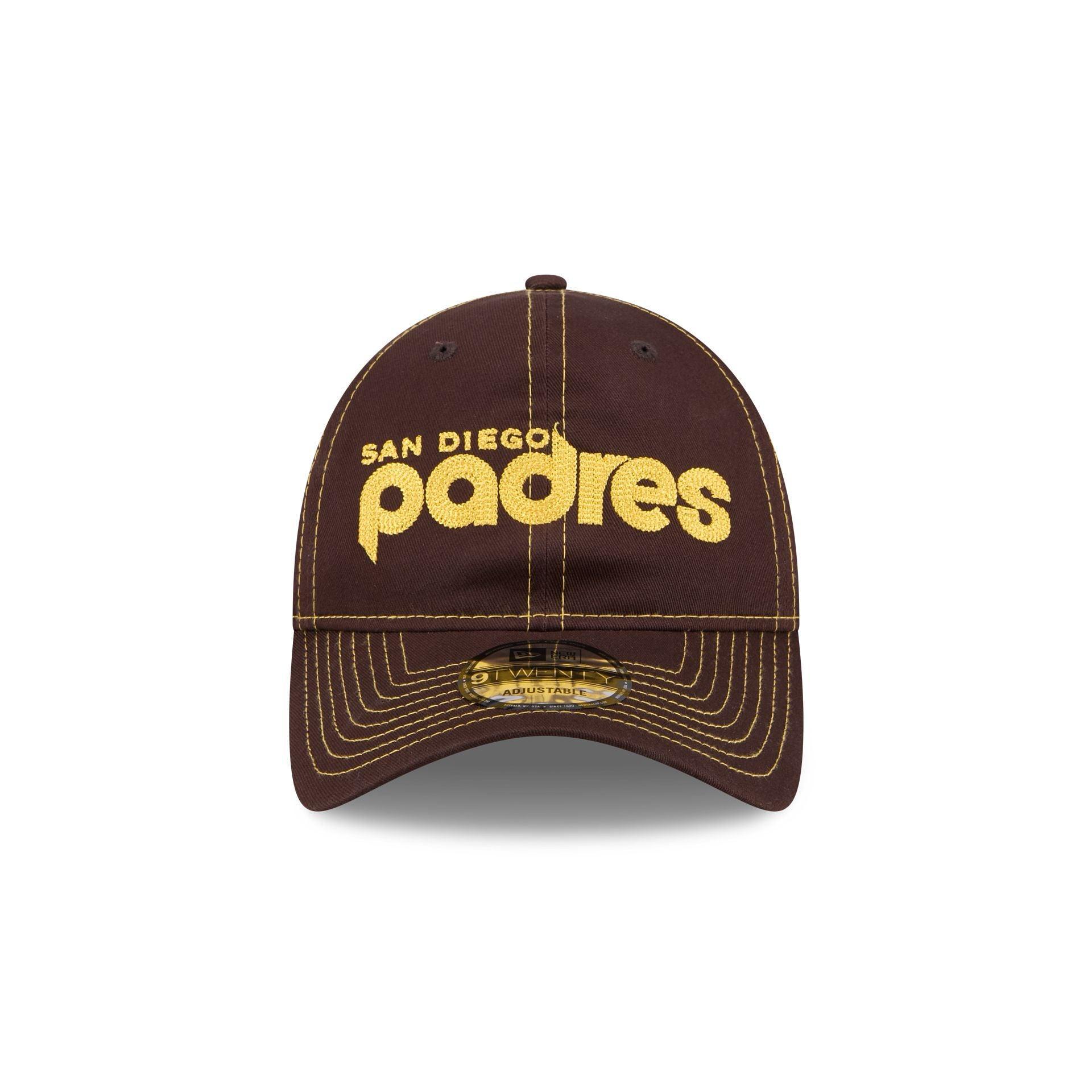 San Diego Padres Team Stitch 9TWENTY Adjustable Hat Male Product Image