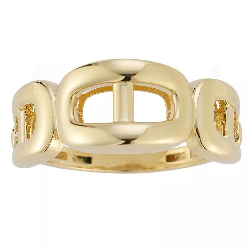 LUMINOR GOLD 14k Gold Mariner Link Ring, Womens Product Image