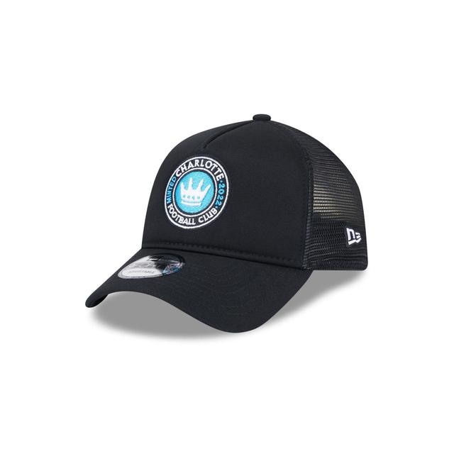 Charlotte FC Team 9FORTY A-Frame Snapback Hat Male Product Image