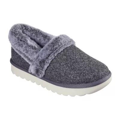 Skechers Cozy Up Frosty Snuggles Womens Slip-On Slippers Product Image