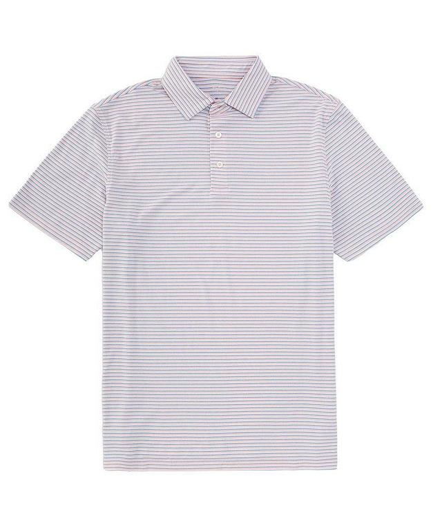 Southern Tide Ryder Heather Halls Performance Stretch Short Sleeve Polo Shirt Product Image