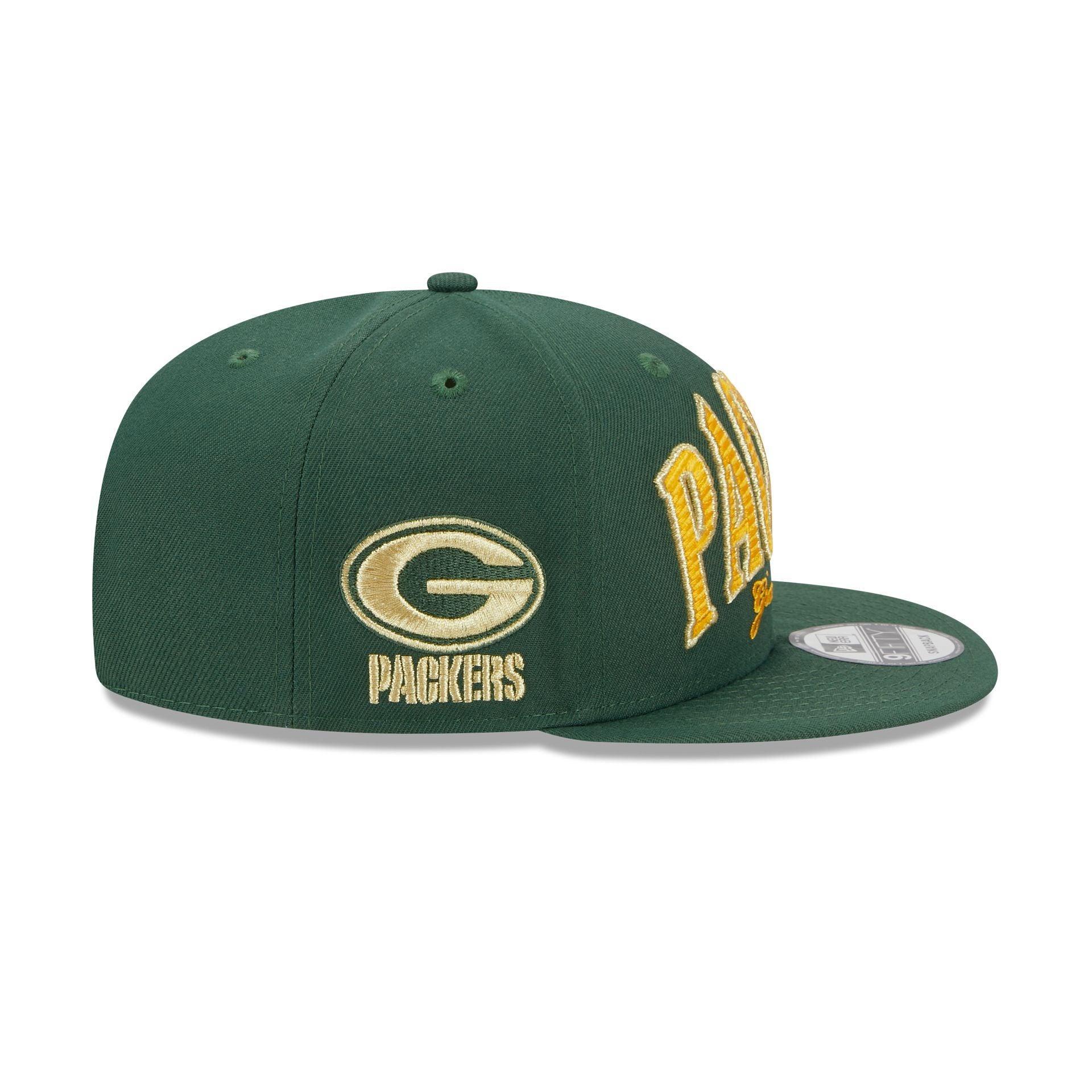 Green Bay Packers Throwback 9FIFTY Snapback Hat Male Product Image